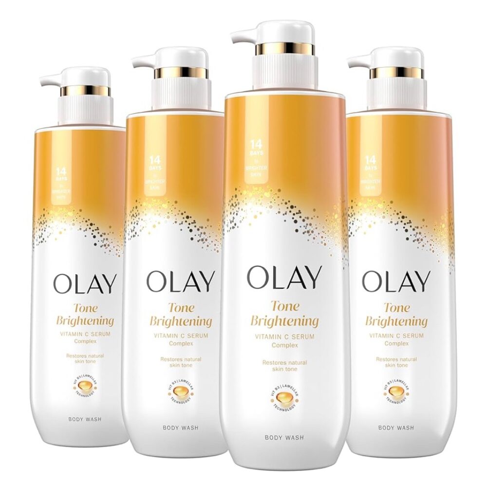 Olay Body Wash with Vitamin C and Vitamin B3, Cleansing & Revitalizing, 20 FL Oz