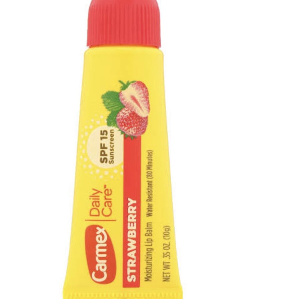 Carmex Moisturizing Strawberry tube Lip Balm 10g