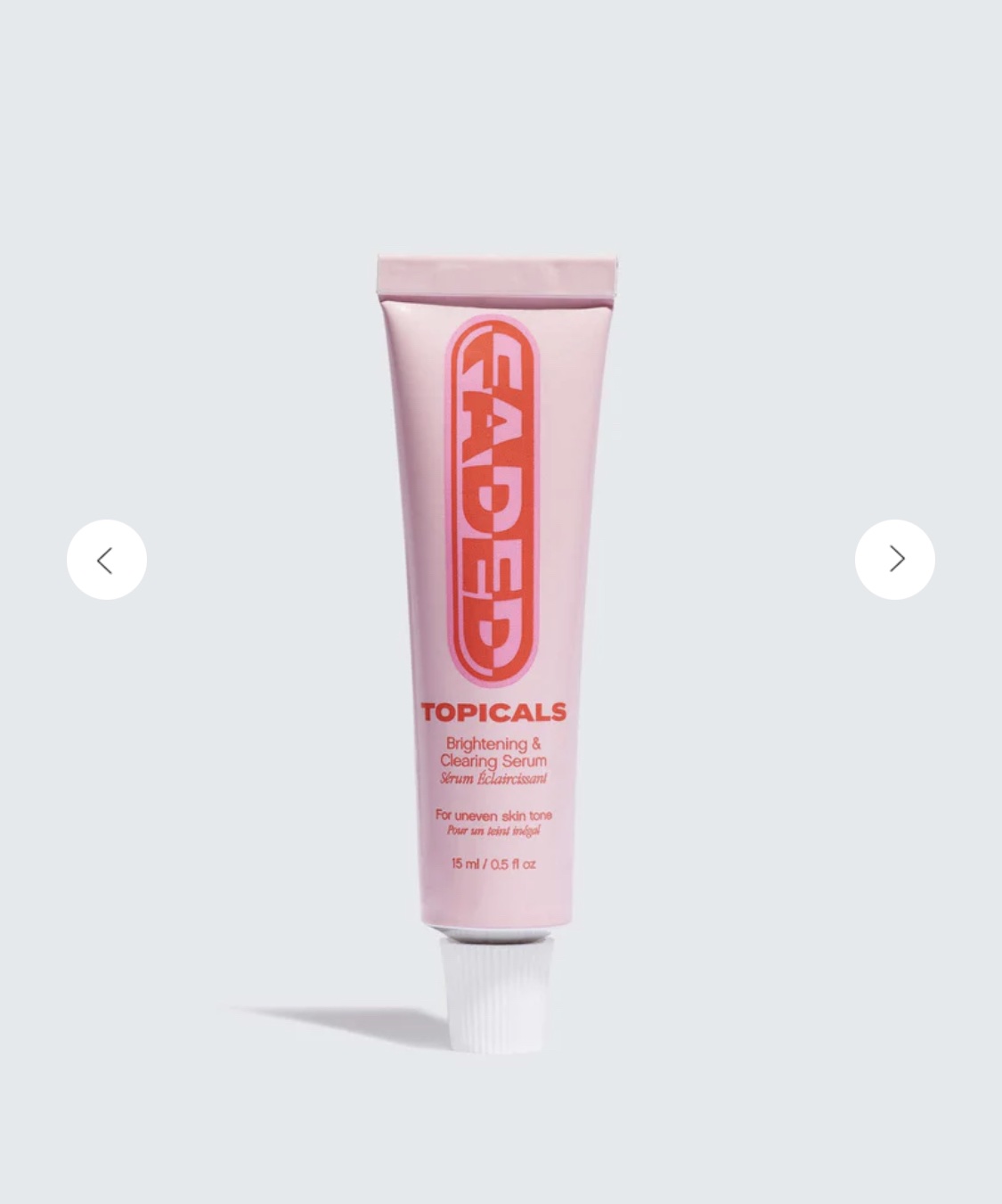 Topicals
Faded Serum for Dark Spots & Discolorationa-15ml