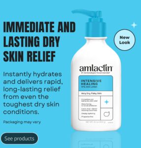 Amlactin Intensive Healing  Restoring Body Lotion for Dry Skin – 7.9 oz