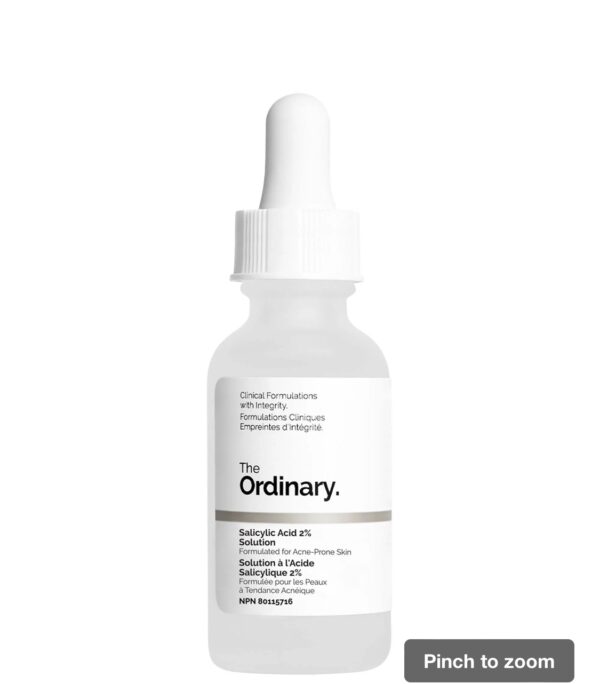 The Ordinary
Salicylic Acid 2% Exfoliating Blemish Solution