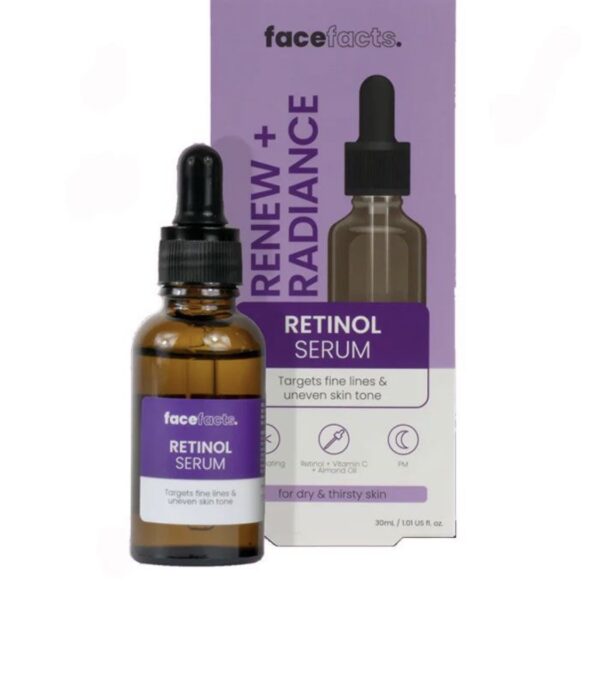 FaceFacts Renew & Radiance Retinol Serum - 30ml