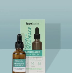 Facefacts Glow & Resurface Lactic Acid Facial Serum