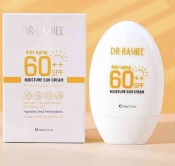 Dr Rashel Dr Rashel Water-Resistant Anti-aging Moisture Sun Cream Sunscreen SPF 60 ++ - Image 2