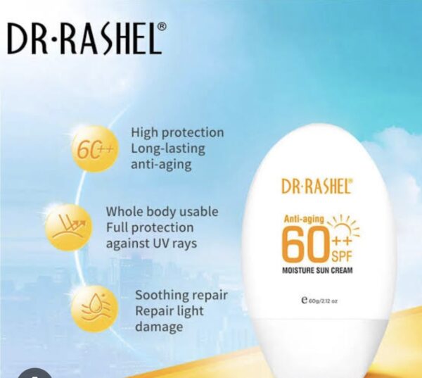 Dr Rashel Dr Rashel Water-Resistant Anti-aging Moisture Sun Cream Sunscreen SPF 60 ++