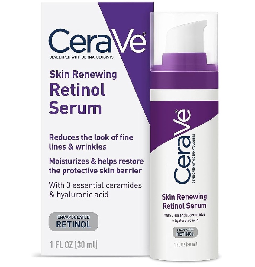 CeraVe Anti Aging Retinol Serum | Cream Serum for Smoothing Fine