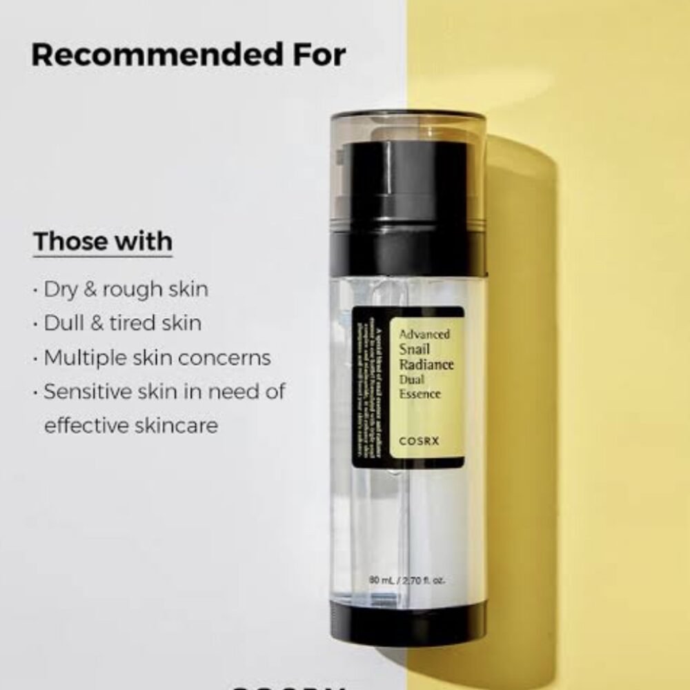 Cosrx Advanced Snail Radiance Dual Essence