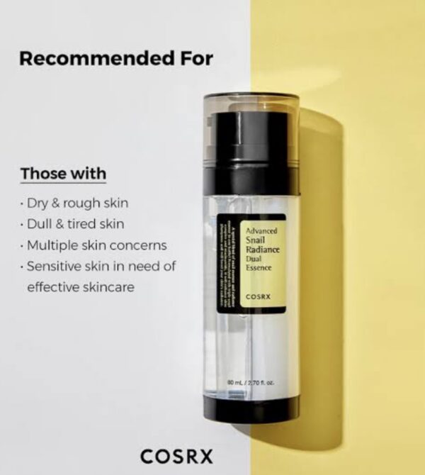 Cosrx Advanced Snail Radiance Dual Essence