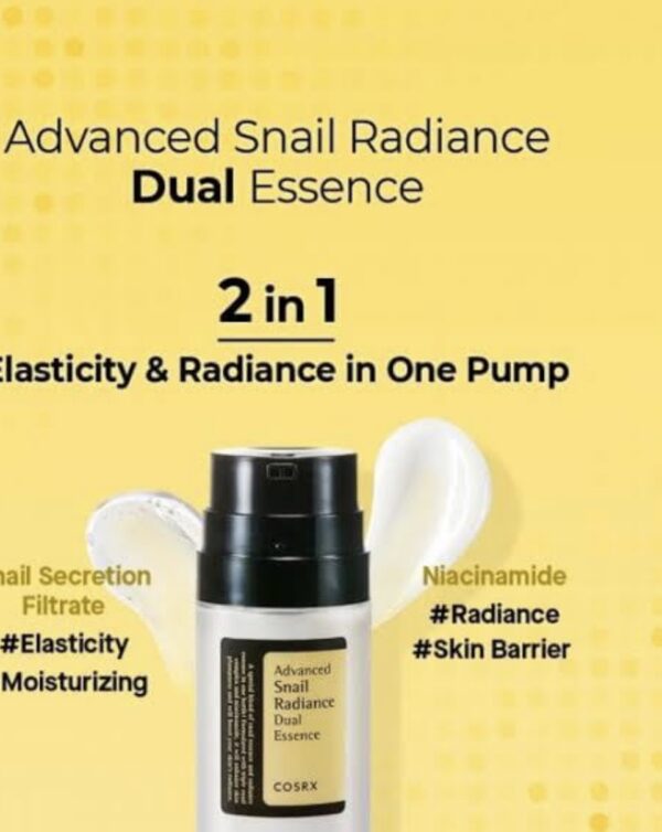 Cosrx Advanced Snail Radiance Dual Essence - Image 2