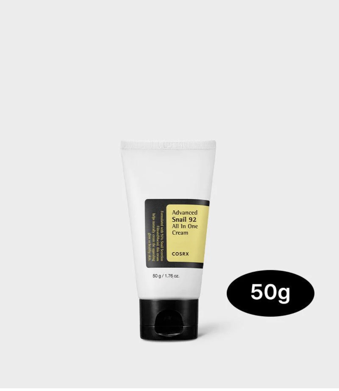 Cosrx Advanced Snail 92 All in one Cream- Tube 50g
