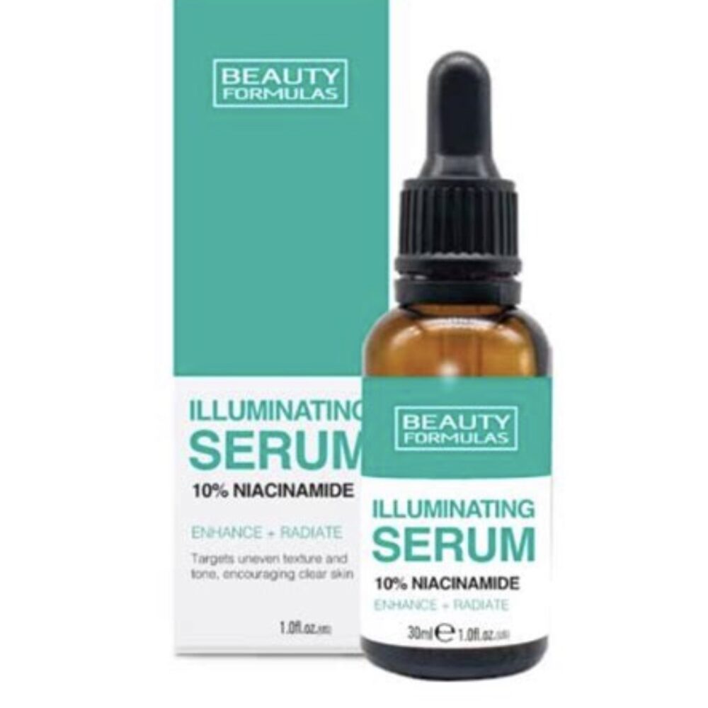 BEAUTY FORMULAS Illuminating Serum 10% Niacinamide, 30ml