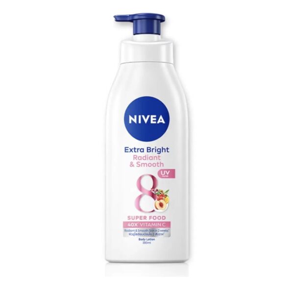 Nivea Extra Radiant & Smooth Body Lotion Whitening Vitamin C 380ml