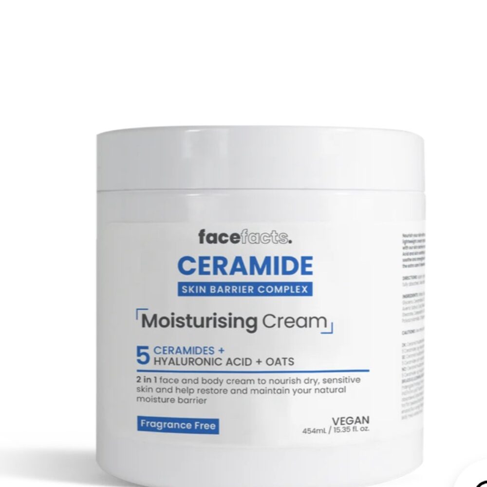 Facefact Ceramide Moisturising Cream cup