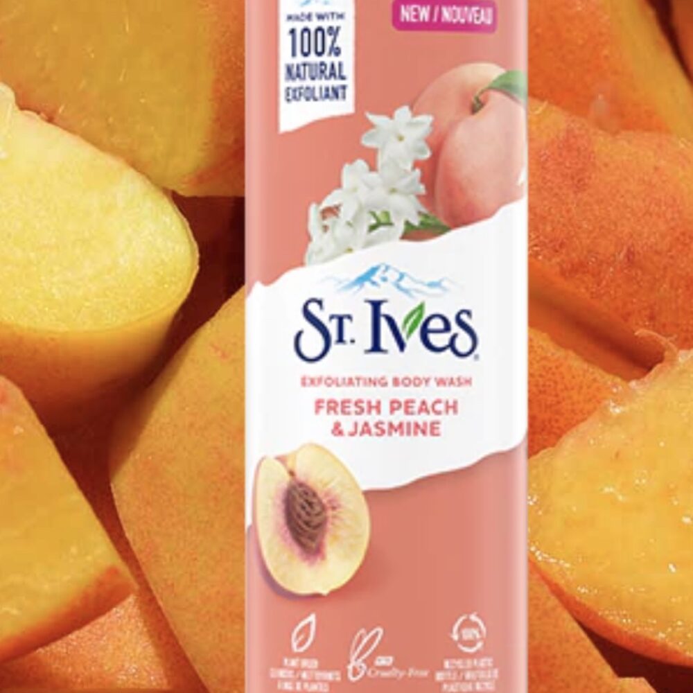 St. Ives Fresh peach & Jasmine body wash