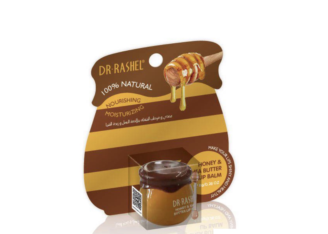 Dr Rashel Honey And Shea Butter Nourishing Lip Balm - Image 3