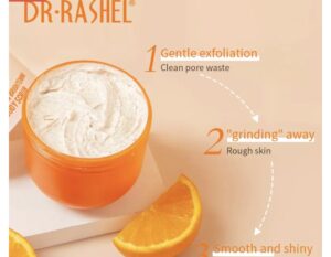 Dr Rashel Vitamin C Exfoliating & Brightening Face & Body Scrub - Image 3