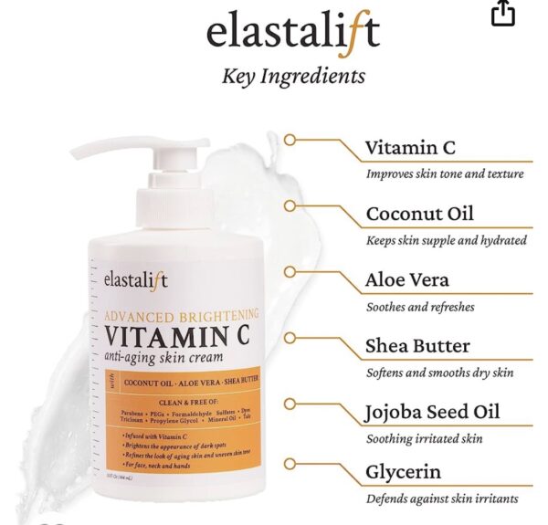 Elastalift Vitamin C Brightening Cream - Image 3