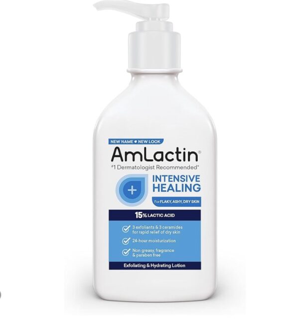 Amlactin Intensive Healing  Restoring Body Lotion for Dry Skin – 7.9 oz