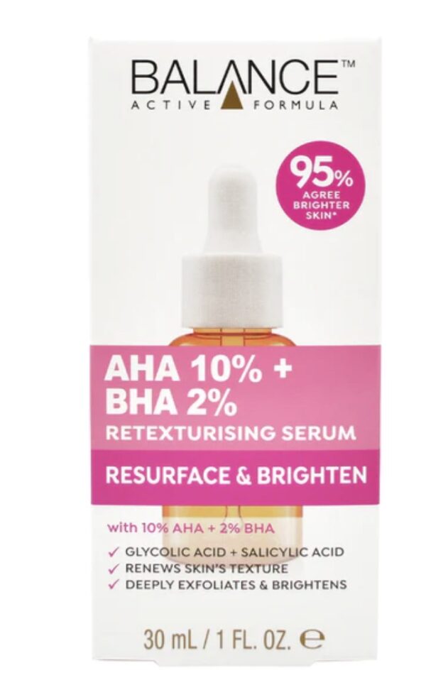 Balance Active  AHA 10% + BHA 2% Retexturizing Serum