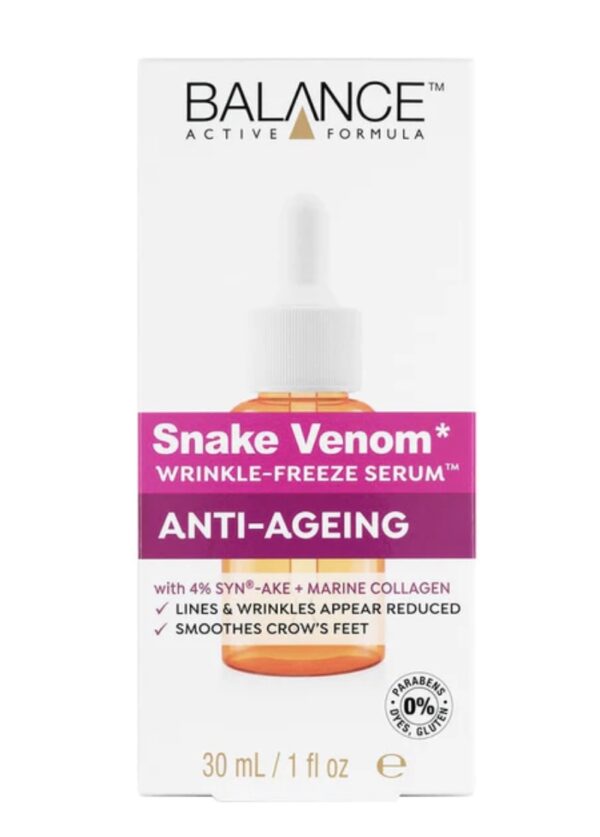 Balance Active Snake Venom Wrinkle-Freeze Serum 30ml