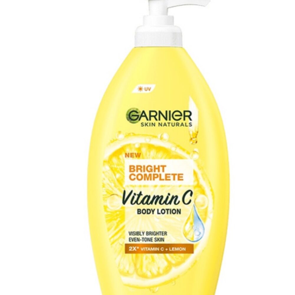 GARNIER
BRIGHT COMPLETE BODY LOTION 400ML