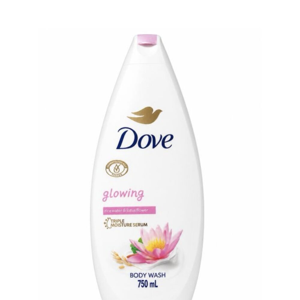Dove Glowing Body Wash with Rice Water and Lotus Flower 750ml