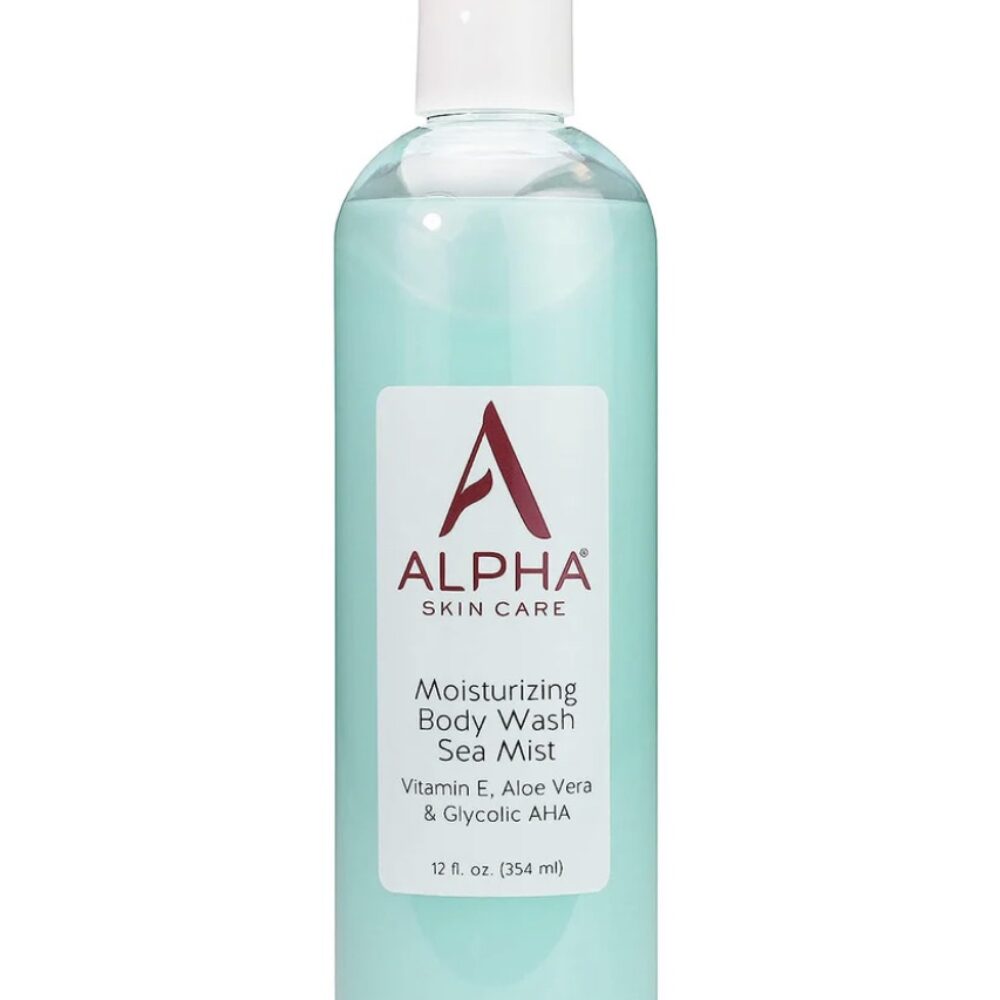 AlphaSkin Moisturizing Body Wash Vitamin E, Aloe Vera & Glycolic AHA