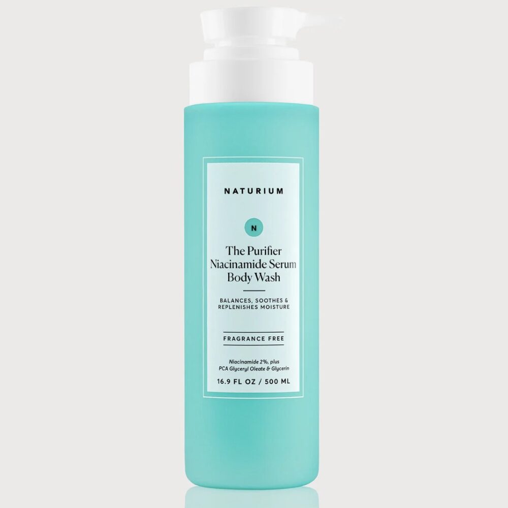 Naturium : THE PURIFIER NIACINAMIDE SERUM BODY WASH