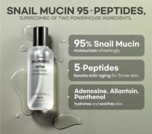 Jumiso- Snail mucin 95 + Peptide Essence 140ml - Image 2