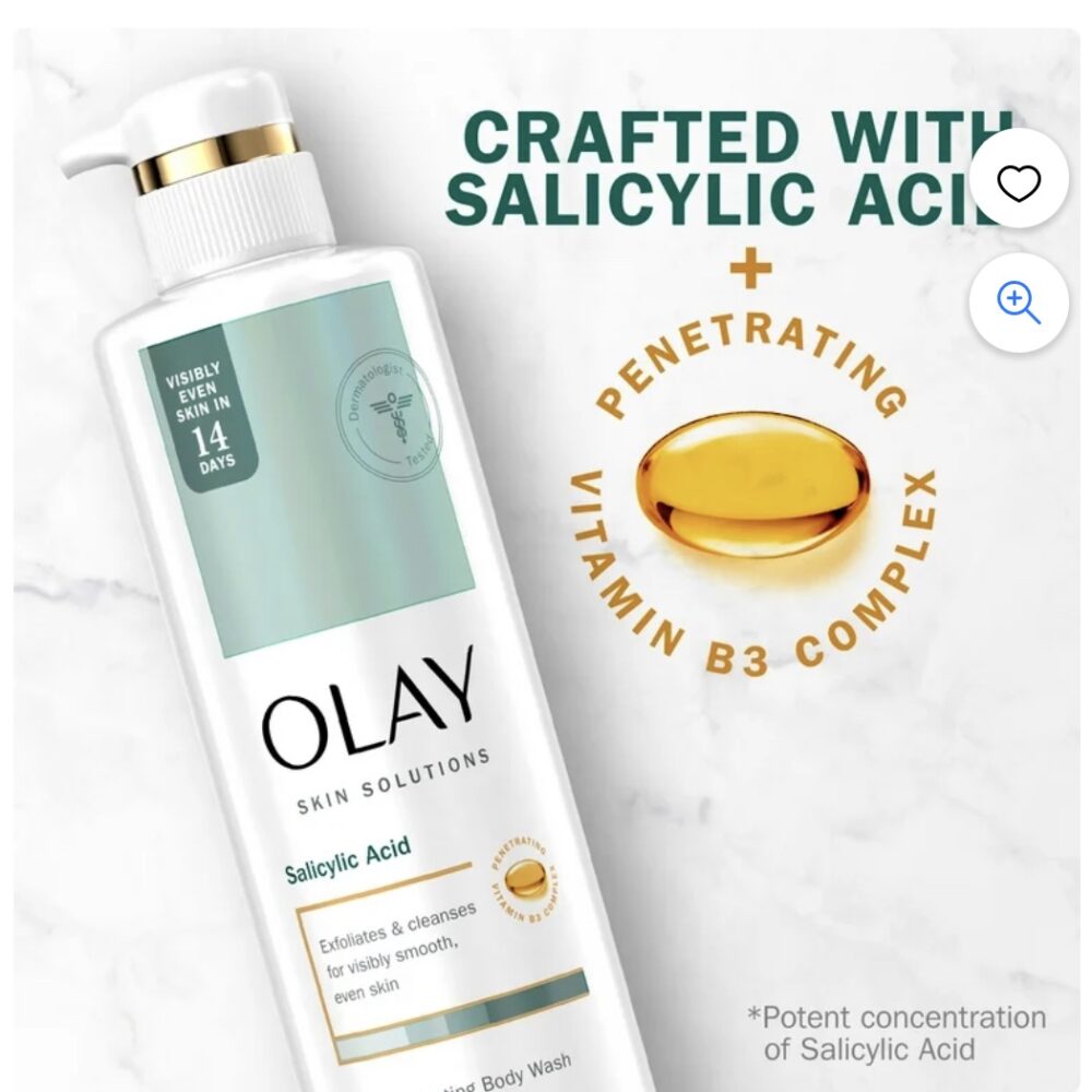 Olay Skin Body Wash with Salicylic Acid