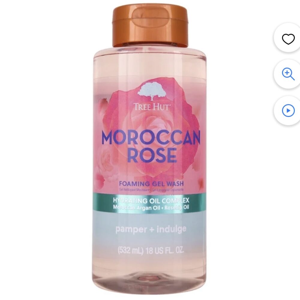 Tree Hut Body Wash Moroccan Rose