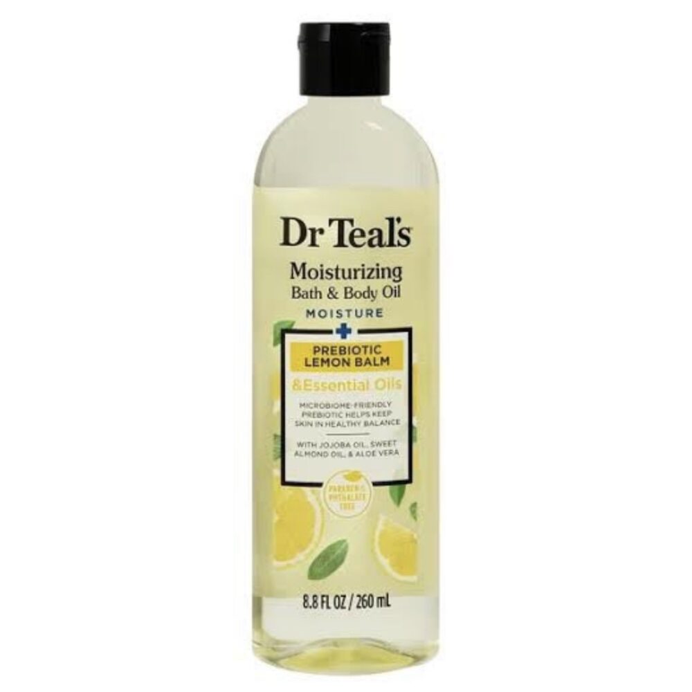 Dr Teal Body Oil : Prebiotic Lemon