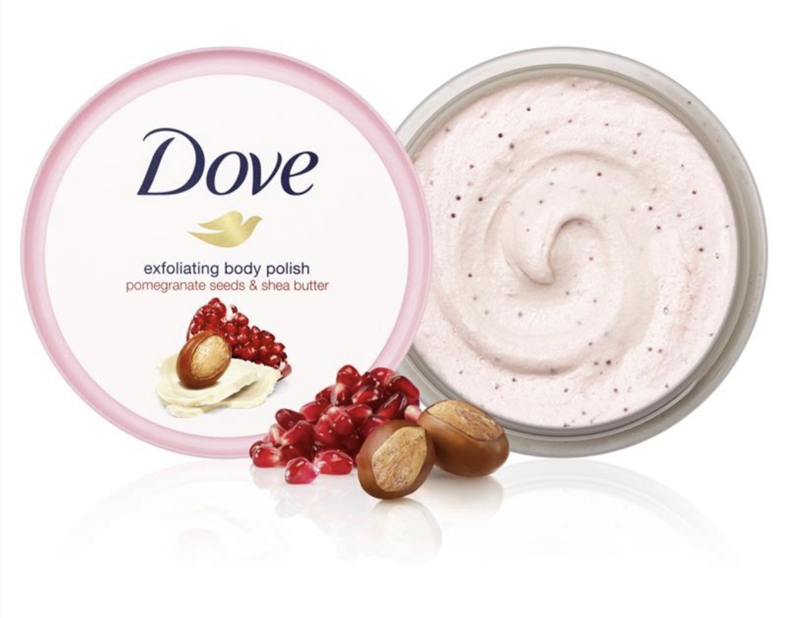 Dove body scrub - Pomegranate Seeds - Image 2