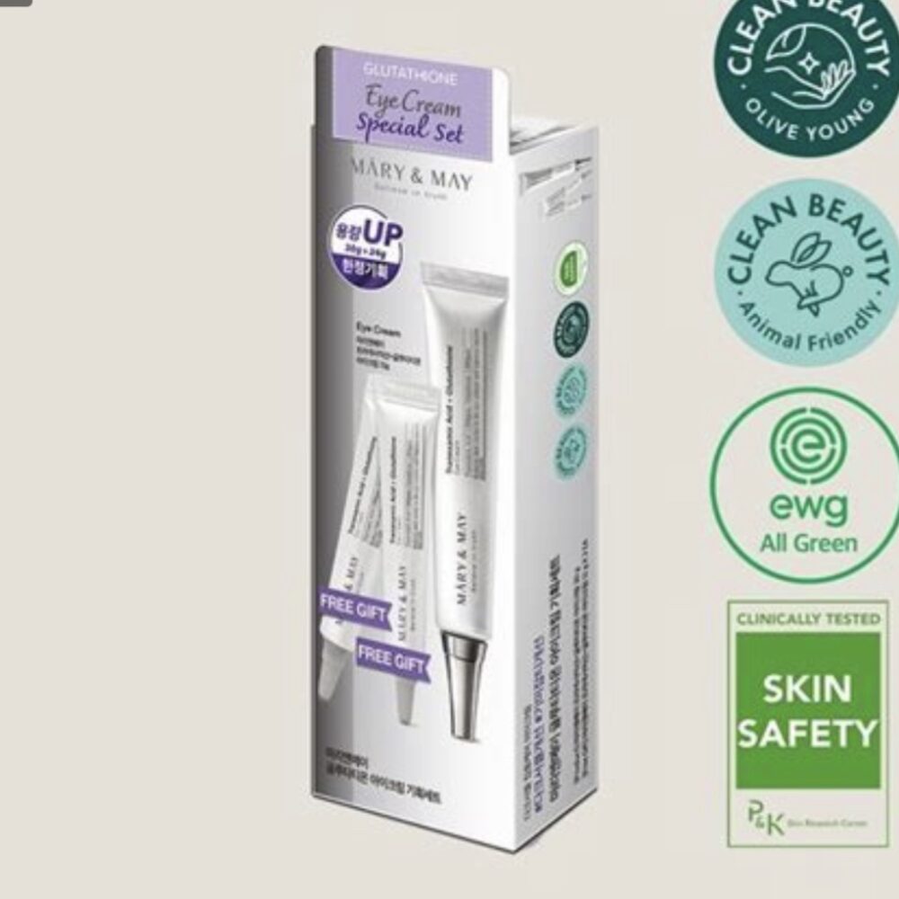 Mary&May – Glutathione Eye Cream Special Set (30g+ 2(12g))