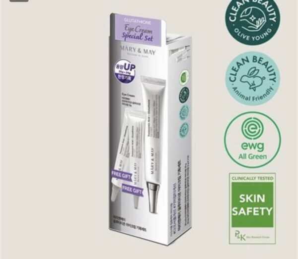 Mary&May - Glutathione Eye Cream Special Set (30g+ 2(12g))