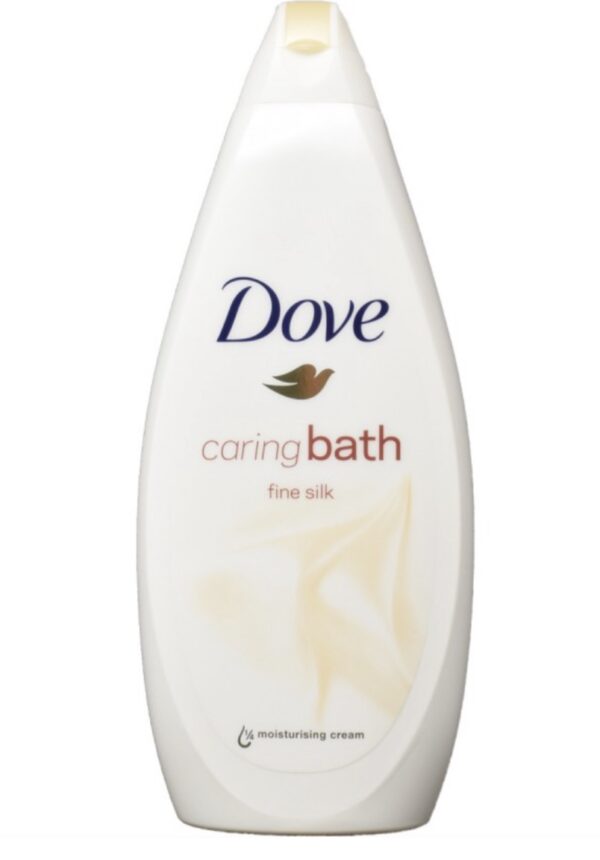 Dove caring bath fine silk -750ml