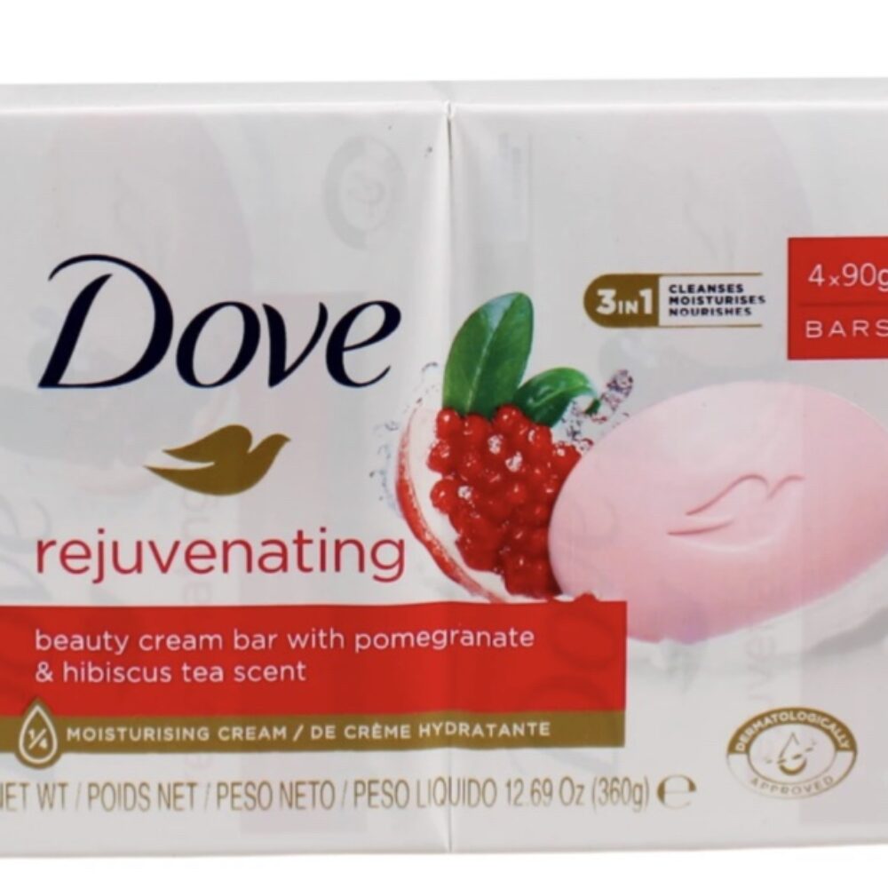 Dove bar soap – Rejuvenating 360g 4in1