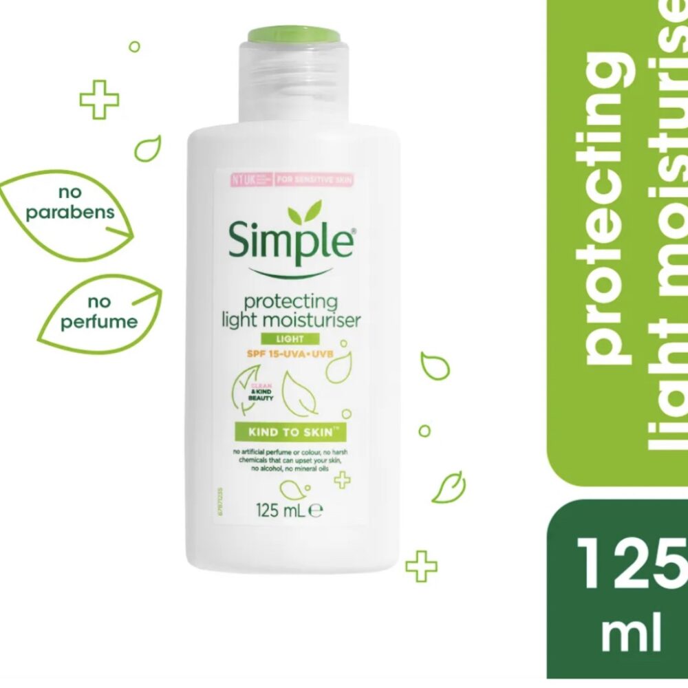 Simple Hydrating Light Moisturizer 125ml with SPF 15