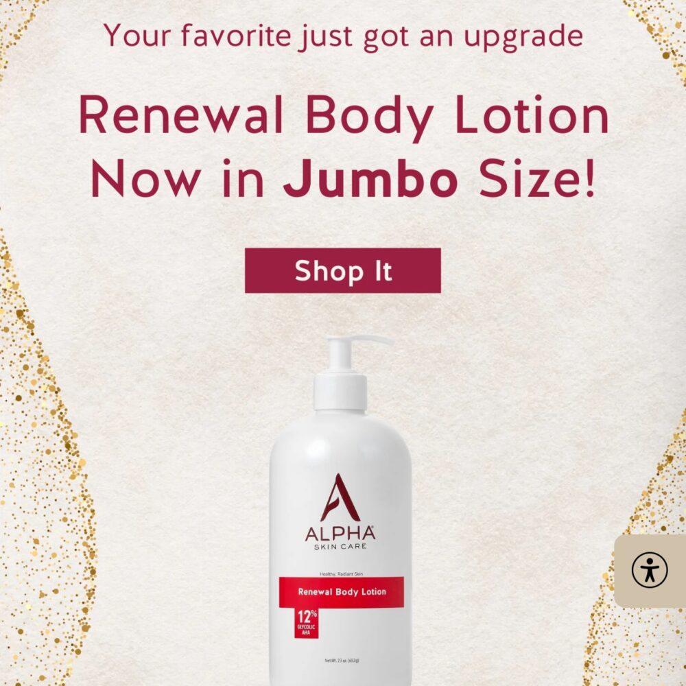 AlphaSkin Renewal Body Lotion 12% Glycolic AHA 652g