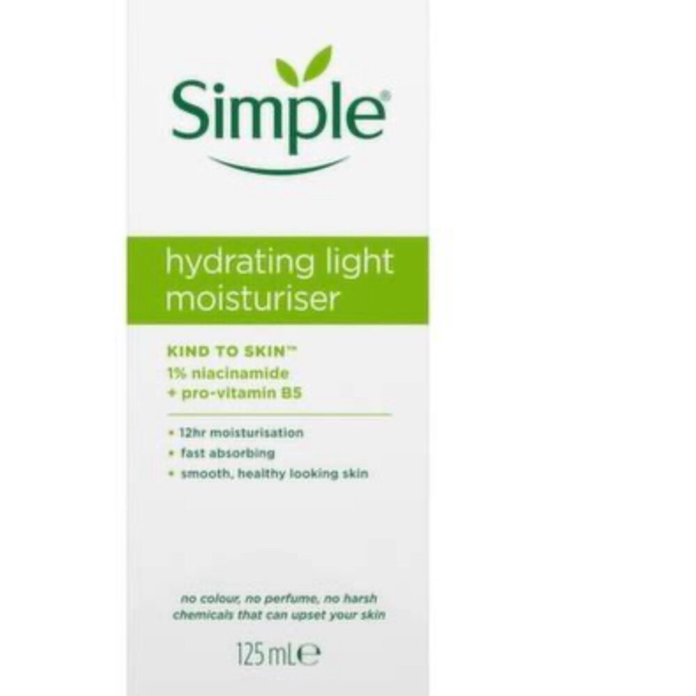 Simple Hydrating Light Moisturizer 125ml