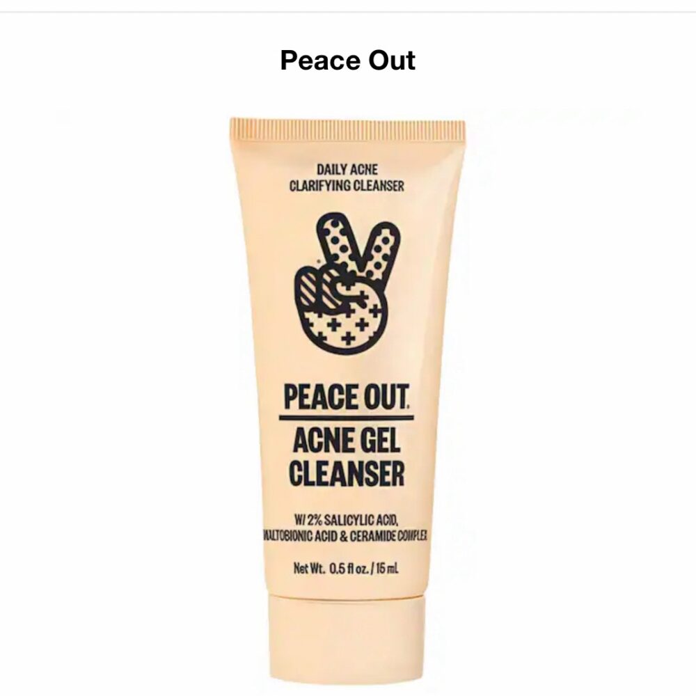 Peace out cleanser 1ml