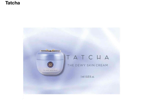 Tatcha cream 1ml