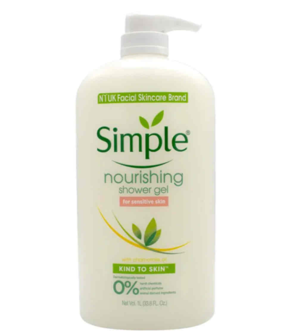 Simple Nourishing Shower Gel 1L