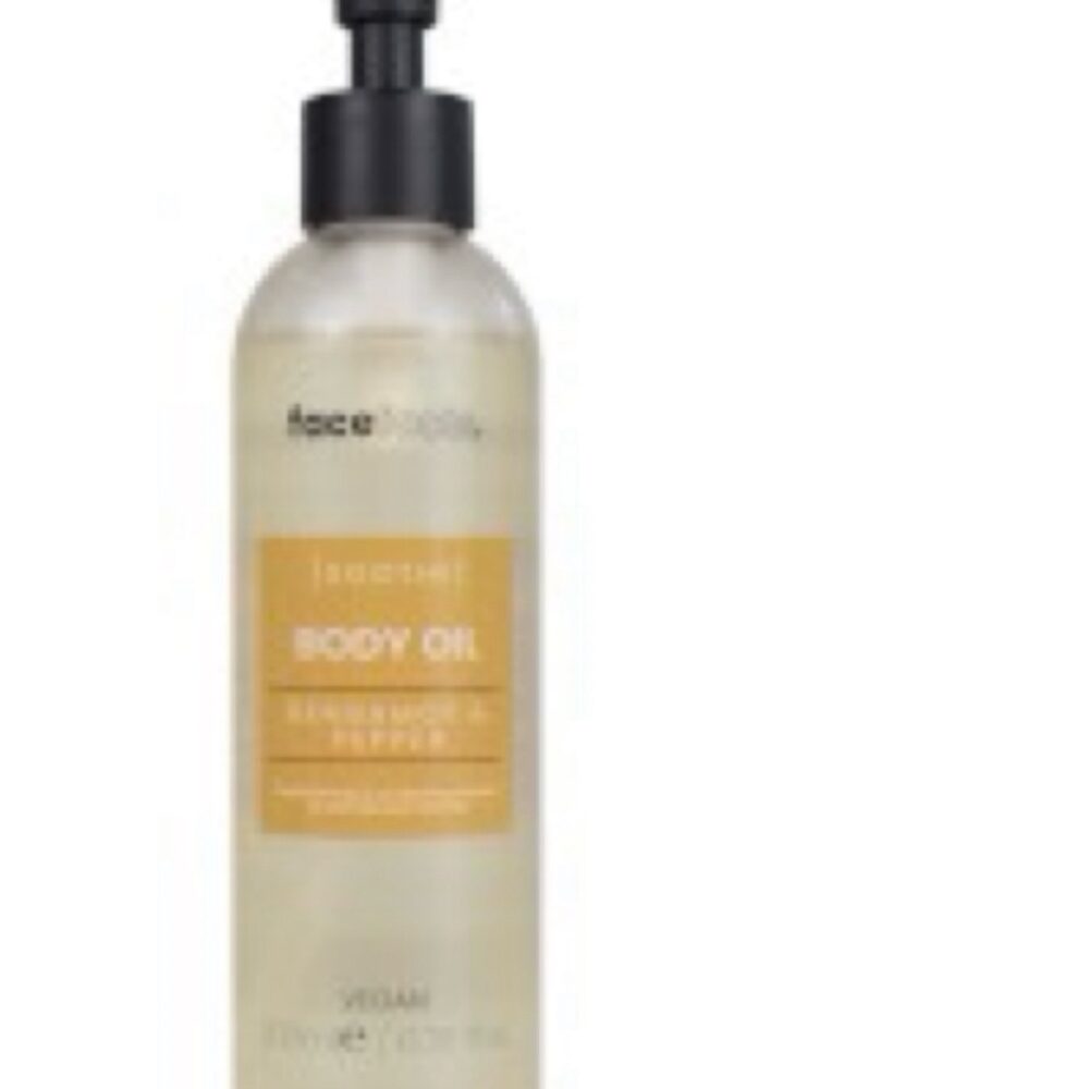 FaceFacts Soothe Body Oil – Bergamot & Pepper – 200ml