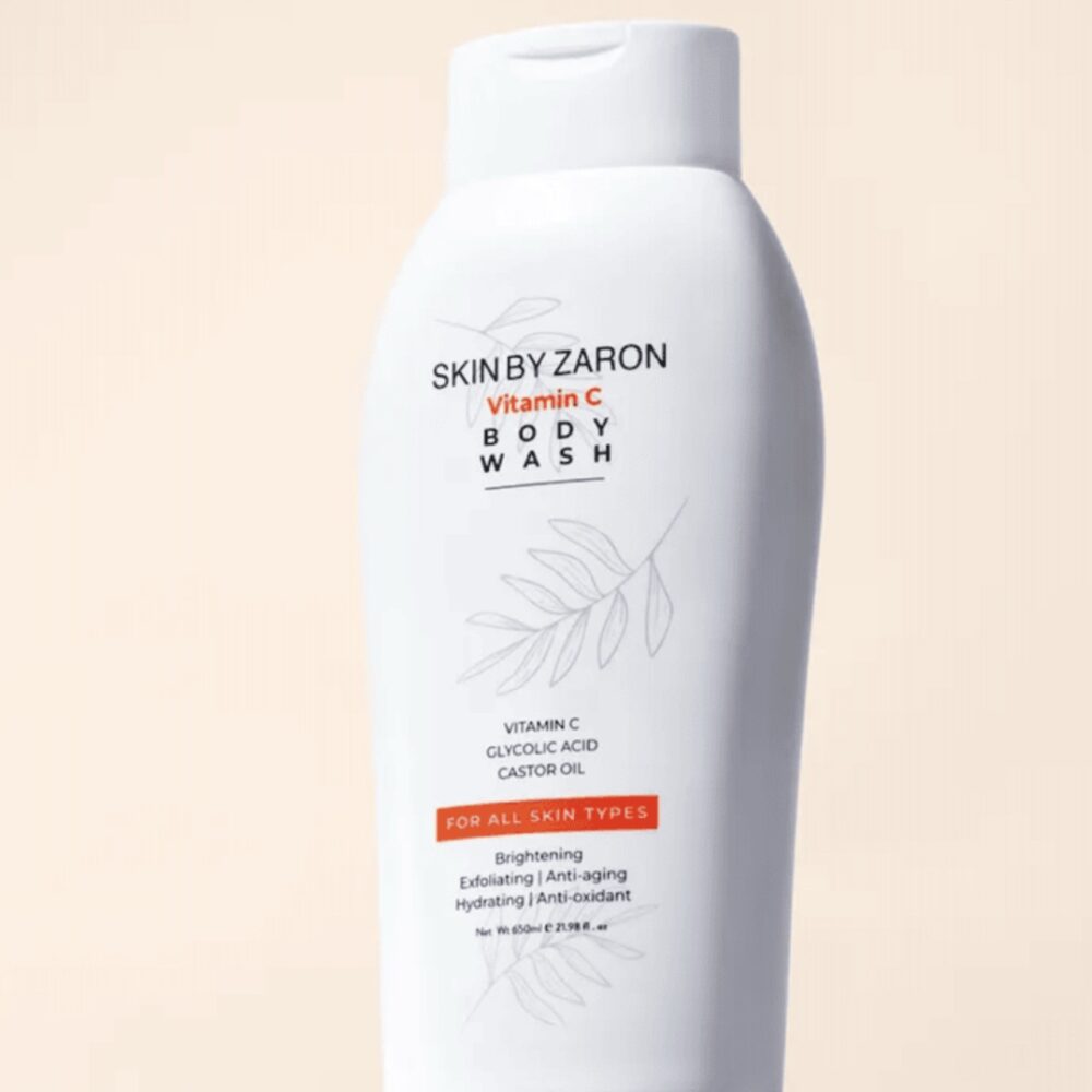 Skin By Zaron Vitamin C Brightening Exfoliating Body Wash