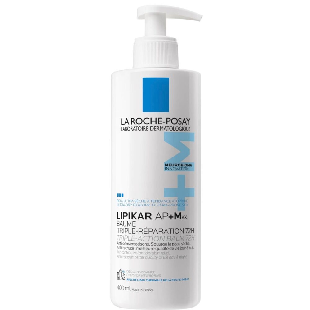 LA ROCHE-POSAY LIPIKAR BAUME AP+Max Triple Action Balm – 400ml