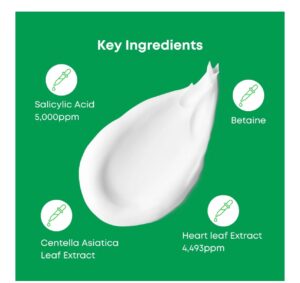Nineless A-Control Heartleaf & BHA Foam Cleanser 120ml - Image 2