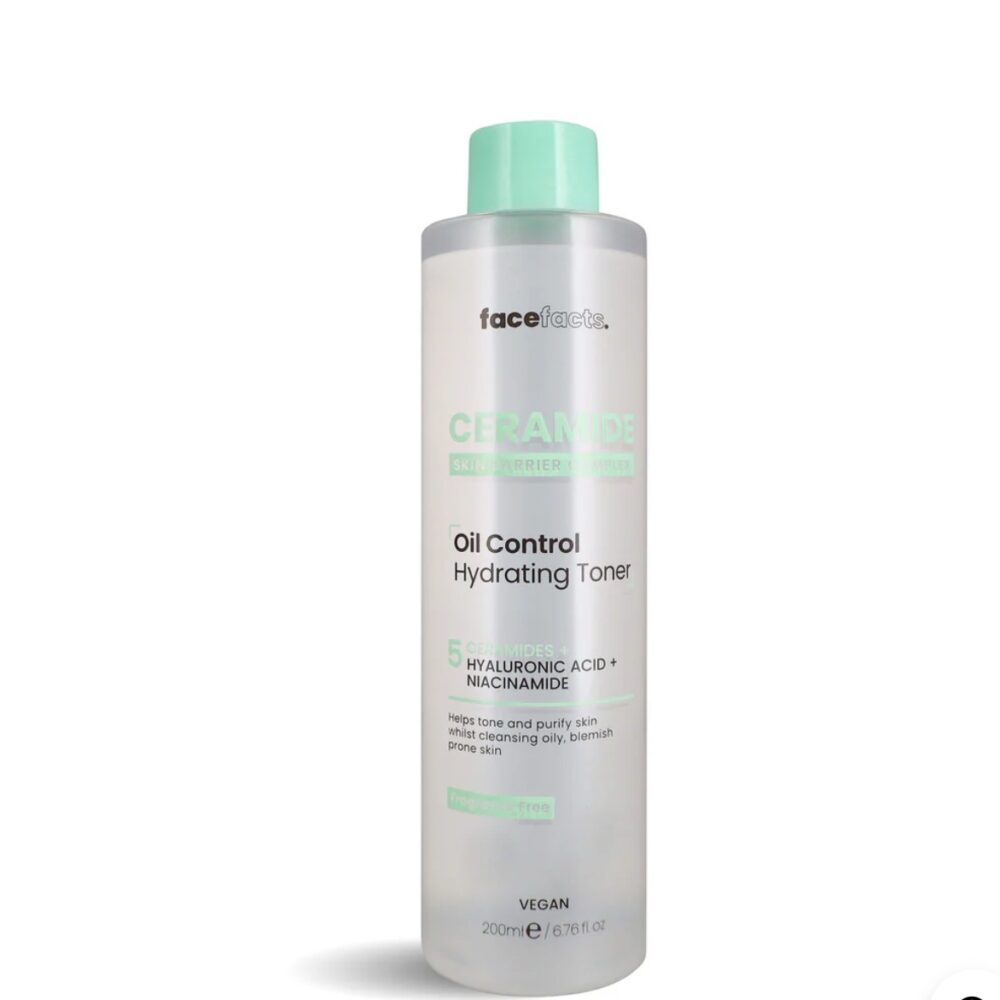 FaceFacts Ceramide Oil Control Hydrating Toner