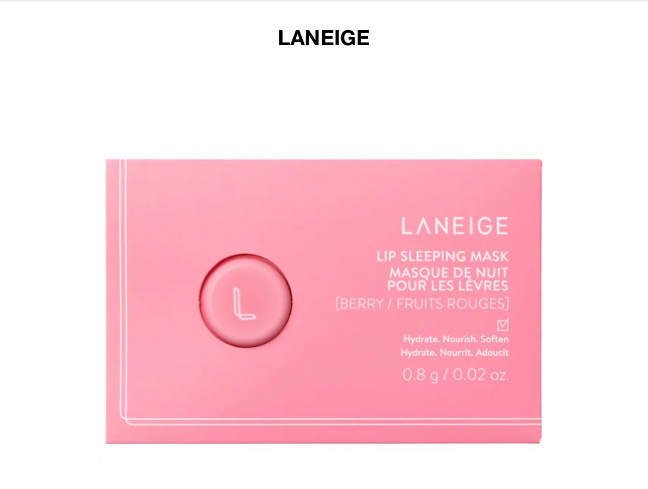 Laneige sample 1ml