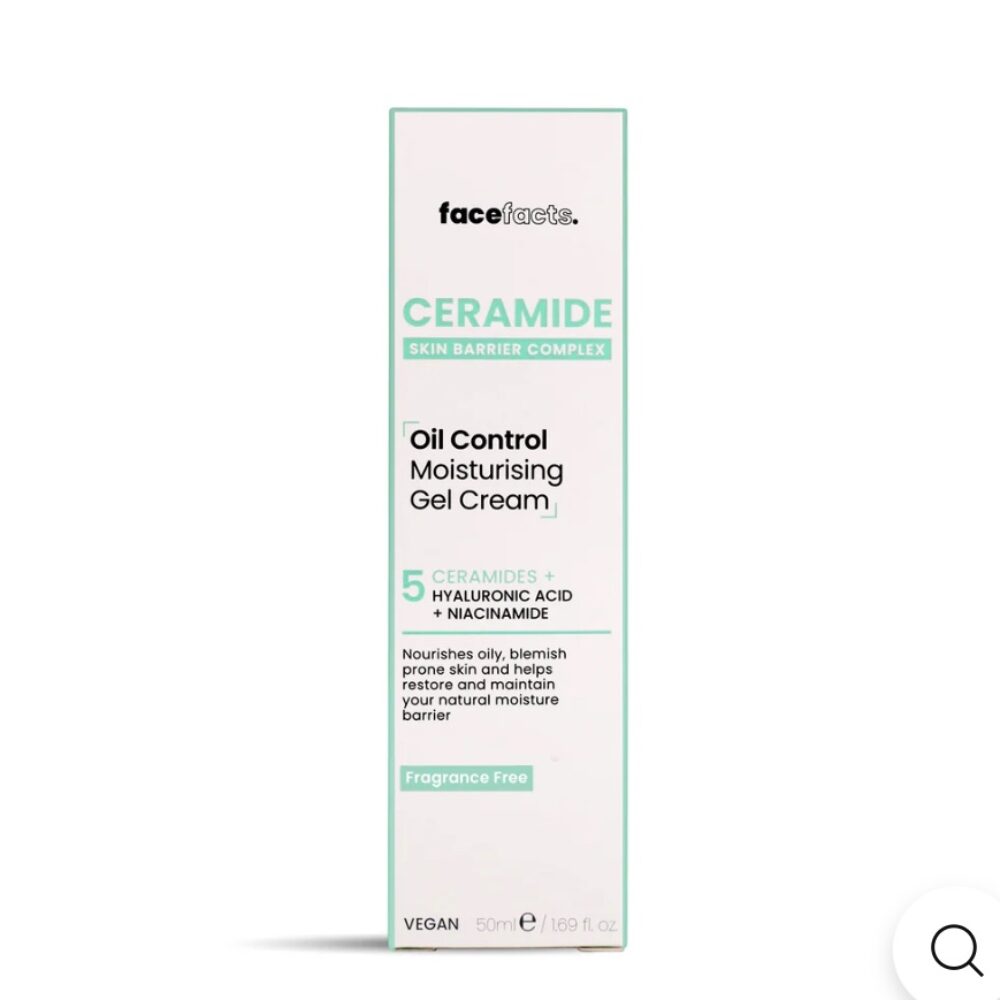Facefact Ceramide Oil Control Moisturising Gel Cream